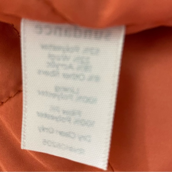 Sundance Shacket/Jacket Woman's Size PS, Burgundy Button Up plaid - Picture 9 of 9